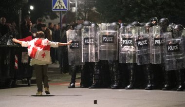 Протесты в Тбилиси: митинг перерос в штурм президентского дворца