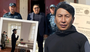 Опять голодовка? Депутат Бапи посетил колонию в Степногорске и рассказал о состоянии Жыланбаева
