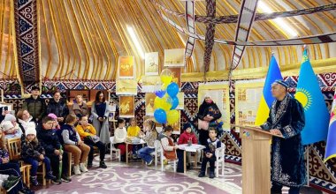 Сборник казахских сказок на украинском языке выпустили в Киеве