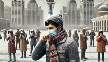 Более 1,2 млн казахстанцев заразились ОРВИ с начала осени