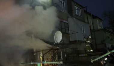 Пожар в Алматинской области оставил без жилья 50 человек