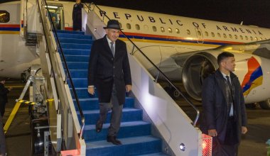 Пашинян прилетел в Казахстан