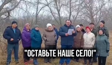 Жители села в Акмолинской области выступили против ликвидации округа