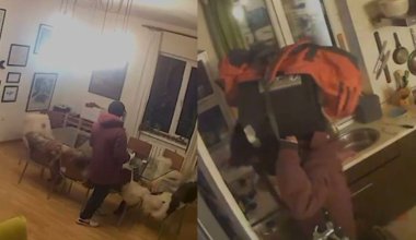 В Алматы вор пытался увезти сейф на троллейбусе, но его задержали