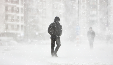 Снег и метели накроют Казахстан 18 декабря