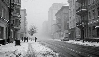 Гололед и ветер: непогода обрушится на Казахстан 10 января