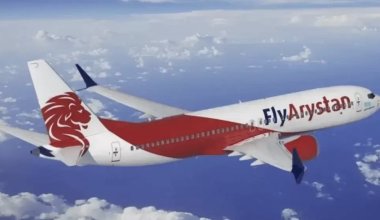 Самолет FlyArystan столкнулся с птицами на рейсе Алматы - Уральск