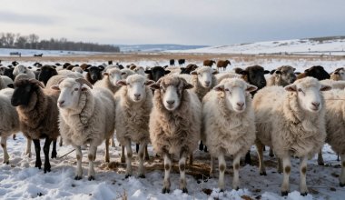 Учёные назвали самую мясную породу овец в Казахстане