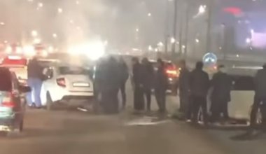 Крупное ДТП произошло на мосту в Астане: есть погибшие