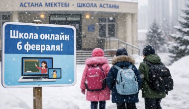 Школьников Астаны из-за непогоды перевели на дистанционку