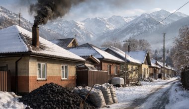 Частные дома в Алматы больше не смогут топить углем
