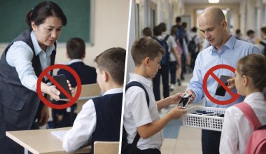 В школах Казахстана могут полностью запретить телефоны - даже на переменах