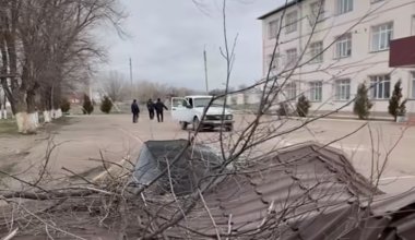 В Жамбылской области объявили ЧС из-за ураганного ветра