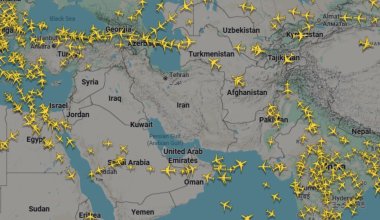 Закрытое небо над Ближним Востоком вызвало мировой авиационный коллапс