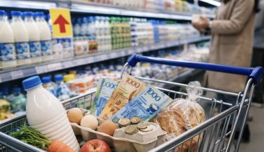 Инфляция снижается, но молочная продукция бьёт по кошельку казахстанцев