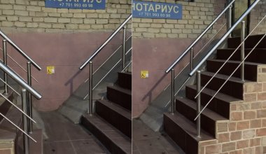 «Подняться невозможно»: странные пандусы заметили в Атырау