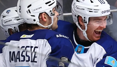 Третья победа подряд: «Барыс» одолел «Адмирал»