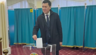 Карин принял участие в голосовании на референдуме