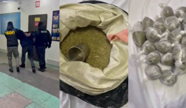 Наркотики в особо крупном размере нашли у жителя Аксу
