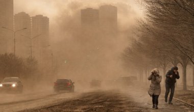 Синоптики предупредили о пыльных бурях в Казахстане