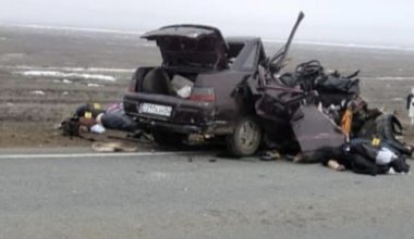 Пять человек погибли в ДТП на трассе в Актюбинской области