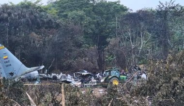Число погибших при крушении военного самолёта в Колумбии выросло до 66