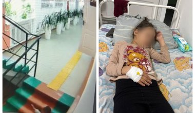 «Педагоги даже не вызвали скорую»: девочка получила тяжёлую травму в школе Актобе