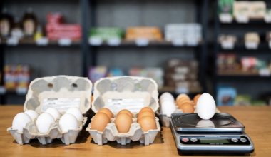Сколько на самом деле весят яйца, проверили в магазинах Жетысу