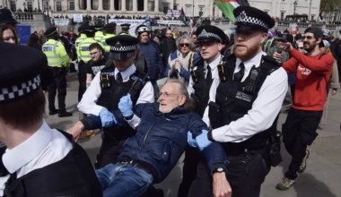 Более 500 человек задержали на пропалестинском митинге в Лондоне