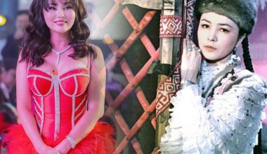 В Минкульте разбираются, как камзол из «Қыз Жібек» попал к Баян Алагузовой