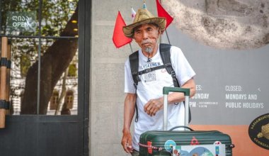 76-летний путешественник из Казахстана покорил Европу пешком