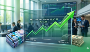 Валютный апрель: тенге идет в рост, а Нацбанк меняет тактику