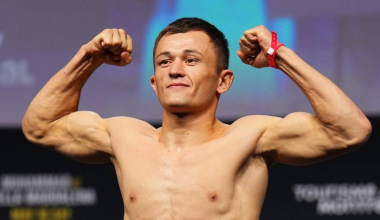 UFC официально анонсировал бой Бекзата Алмахана