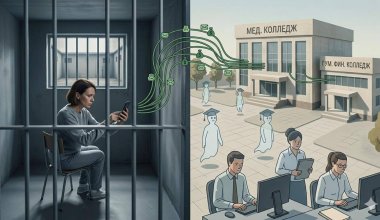Осужденная женщина прямо из тюрьмы руководила сетью колледжей в Шымкенте