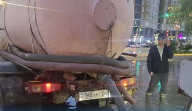 Сильный ливень всего за час затопил Актобе