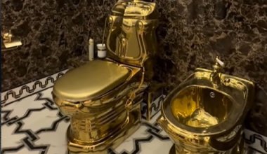 Дом для шейха? Особняк с золотыми унитазами продают в Астане