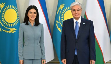 Токаев встретился с дочерью президента Узбекистана Саидой Мирзиёевой