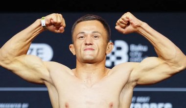 Казахстанский боец Алмахан уступил бразильцу на UFC Fight Night