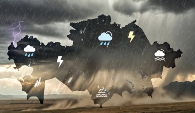 Казахстан накроет опасная погода: где ждать ливни и 38-градусную жару