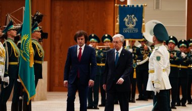 Грузинского премьера встречают в Астане