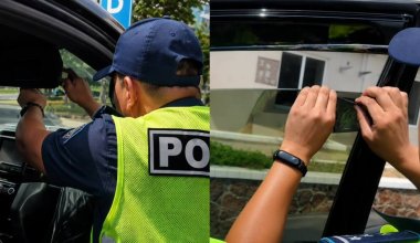 Запрет на тонировку: полиция усилила контроль на дорогах Казахстана