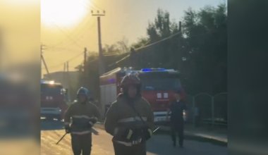 Огонь остановлен: спасатели предотвратили ЧП в Таразе