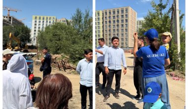 «Нам обещали парк» — жильцы многоэтажек в Астане недовольны новой стройкой