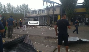 Тандырная взорвалась на рынке в Астане, пострадали люди
