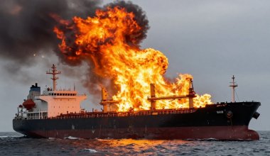 В Ормузском проливе подорвались два нефтяных танкера