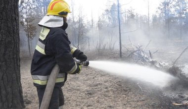 Пожар в «Семей орманы» удалось локализовать