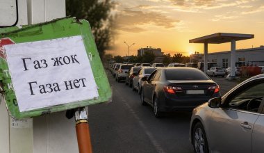 В Актау вновь выстроились огромные очереди за газом