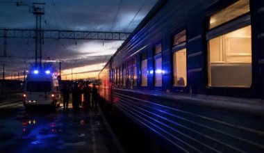 Пассажир без билета умер в поезде Атырау - Актобе