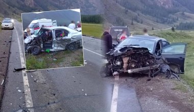 Двое казахстанцев погибли в лобовом ДТП в России: виновницей стала пьяная женщина без прав