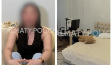 Полиция Алматы показала, как прервала интимную съемку в квартире